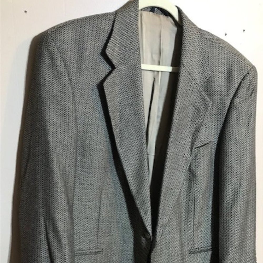 Vintage, Retro with style, Italian cut 100% wool and silk Blaser, a REAL CLASSIC